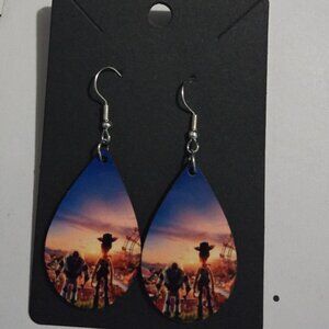 Toy Story Woody Earrings
